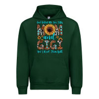 Forest Green god gifted me two titles mom and gigi  and i rock them both Urban Hoodie - JahusDesignShop