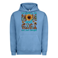 Pigment Pebble Blue god gifted me two titles mom and gigi  and i rock them both Urban Hoodie - JahusDesignShop