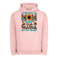 Pigment Salmon god gifted me two titles mom and gigi  and i rock them both Urban Hoodie - JahusDesignShop