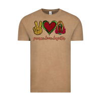 Vintage Coffee Peace Love Lupita Vintage Tee - Jasminsmagicworld
