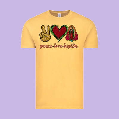 Peace Love Lupita Vintage Tee Designed By Jasminsmagicworld