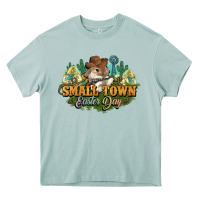 Arona Small town Easter Day Heavy Core Tee - NancyCooperArtShop