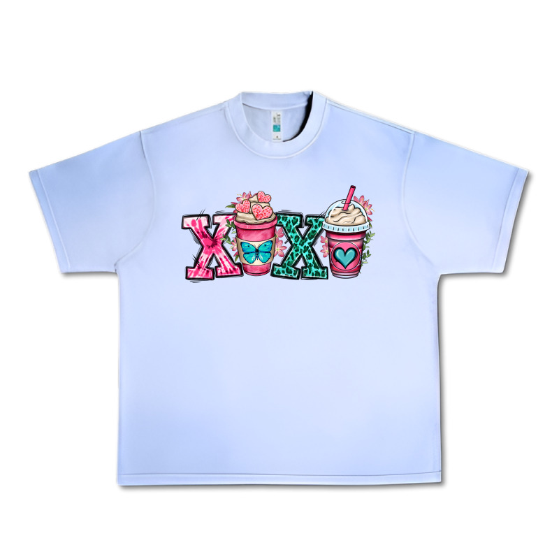 Xoxo Coffee Cups Urban Heavy Tee by OliviaCreatesArt | Teevron