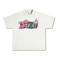 Pistachio xoxo coffee cups Urban Heavy Tee - OliviaCreatesArt