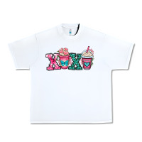 White xoxo coffee cups Urban Heavy Tee - OliviaCreatesArt