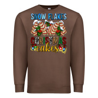 Chestnut snow flakes christmas cakes ado Premium Sweatshirt - AdoDesignShop