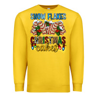 Lemon snow flakes christmas cakes ado Premium Sweatshirt - AdoDesignShop