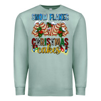 Seafoam snow flakes christmas cakes ado Premium Sweatshirt - AdoDesignShop