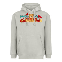 Moon Dust valentines vibes with gifts and bear Heavyweight Hoodie - AdoDesignShop