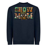 Navy show mom suffolk sheep black sheep Heavyweight Sweatshirt - BarkalooDesign
