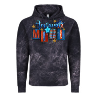 Cloud Black American mini 4th of july Vintage Hoodie - FaDigitalArtStudio
