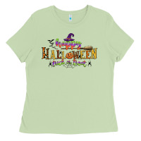 Matcha happy halloween trick or treat Ladies Tee - CowGirlArtShop