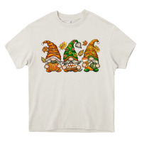 Cream Fall Gnomes Heavy Core Tee - texasbilliewilder
