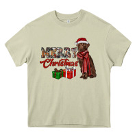 Mossy merry christmas labrador retriever Heavy Core Tee - RanaPortraitStore
