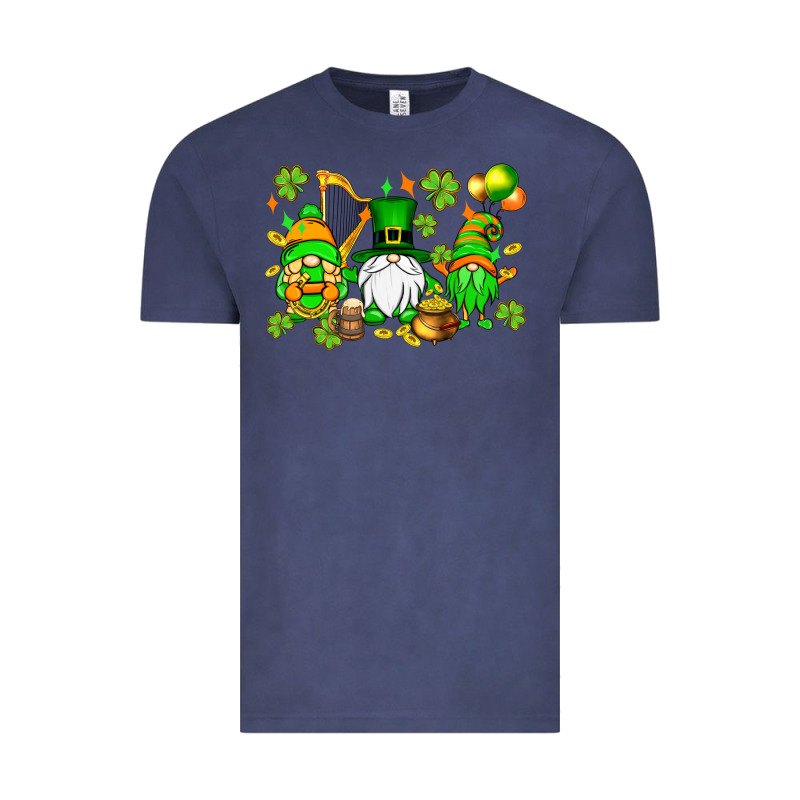 St. Patrick's Day Gnomes Vintage Tee by OliviaCreatesArt | Teevron