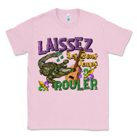 Bubblegum Pink laissez les bons temps rouler Classic Tee - CowGirlArtShop