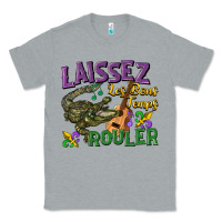 Heather Grey laissez les bons temps rouler Classic Tee - CowGirlArtShop