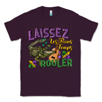 Plum laissez les bons temps rouler Classic Tee - CowGirlArtShop
