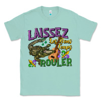 Seafoam laissez les bons temps rouler Classic Tee - CowGirlArtShop