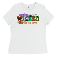 White something wicked this way comes Ladies Tee - CowGirlArtShop