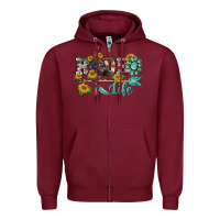 Burgundy western rodeo bullfighter  life turquoise's gemstones arrow sunflowers Zipper Hoodie - BarkalooDesign