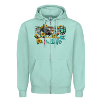 Western Rodeo Bullfighter  Life Turquoise's Gemstones Arrow Sunflowers Zipper Hoodie | Teevron