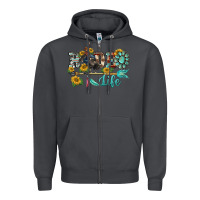 Smoke western rodeo bullfighter  life turquoise's gemstones arrow sunflowers Zipper Hoodie - BarkalooDesign