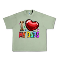 Oil Green i love my dads Urban Heavy Tee - OliviaCreatesArt