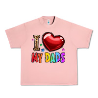 Salmon i love my dads Urban Heavy Tee - OliviaCreatesArt