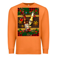 Carrot snow and beer bottles Premium Sweatshirt - AdoDesignShop