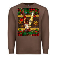 Chestnut snow and beer bottles Premium Sweatshirt - AdoDesignShop