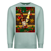 Seafoam snow and beer bottles Premium Sweatshirt - AdoDesignShop