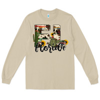 Mushroom florida state cowhide serape cactus Long Sleeve Tee - RanaPortraitStore