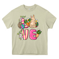 Mossy Love Easter Heavy Core Tee - NancyCooperArtShop