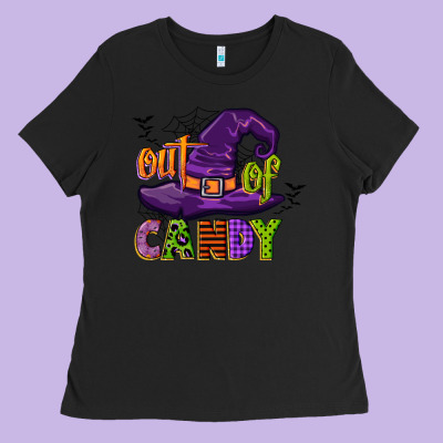 Out Of Candy Ladies Tee Designed By Cowgirlartshop