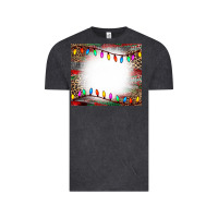 Vintage Black christmas bleach effect tumler Vintage Tee - CowCowDesign