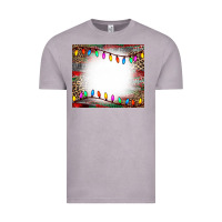 Vintage Zinc christmas bleach effect tumler Vintage Tee - CowCowDesign