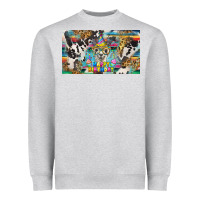 Happy Birthday Alpaca Blue Cup Heavyweight Sweatshirt | Teevron
