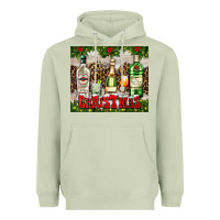 Christmas Cocktail Party Heavyweight Hoodie | Teevron