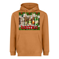 Meerkat christmas cocktail party Heavyweight Hoodie - AdoDesignShop