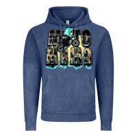 Vintage Denim Moto mama Mother's Day Vintage Hoodie - FaDigitalArtStudio