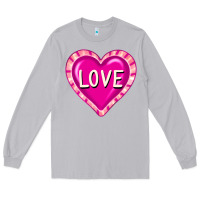 Moon Dust valentine's day hearts Long Sleeve Tee - FaDigitalArtStudio