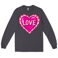 Smoke valentine's day hearts Long Sleeve Tee - FaDigitalArtStudio