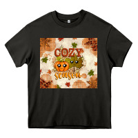 Asphalt Fall Cozy Season Heavy Core Tee - texasbilliewilder