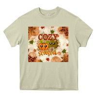 Mossy Fall Cozy Season Heavy Core Tee - texasbilliewilder