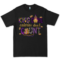 Black King cake calories don't count Premium Tee - HowdyJamesFarm