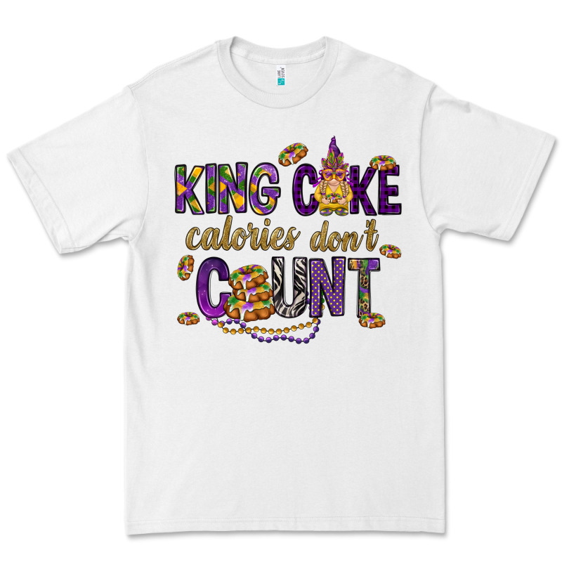 King Cake Calories Don't Count Premium Tee by HowdyJamesFarm | Teevron