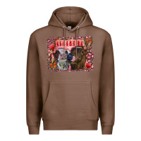 Chestnut Valentine heifers Premium Hoodie - RanaPortraitStore