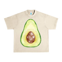 Sandshell half avocado fa element Urban Heavy Tee - FaDigitalArtStudio