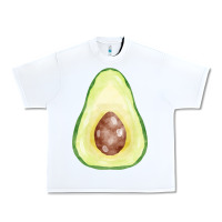 White half avocado fa element Urban Heavy Tee - FaDigitalArtStudio
